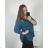 Langarm-Tunika für Damen mit Übergröße (UNI XL-2XL) ITALIAN FASHION IM720050