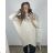Pullover Pullover dünne Feder Langarm Damen (uni sl) MY STYLE IMS8275