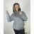 Langarm-Rollkragenpullover für Damen (3XL/4XL EINHEITSGRÖSSE) ITALIAN FASHION IM423ROMANA