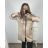 Ärmellose ärmellose Damen (uni sl) ITALIENISCHE MODA IM318334 2XL/3XL braun