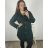 Ärmellose ärmellose Damen (uni sl) ITALIENISCHE MODA IM318334 2XL/3XL Smaragd