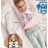 Pyjamas langes, gefrorenes Baby (3-8 Jahre) SETINO 831-534 / PRE