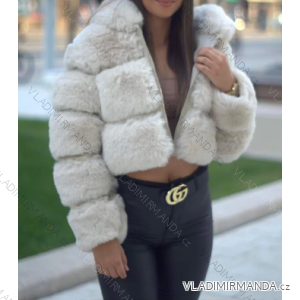 Langes Chiffon-Kurzarmkleid für Damen (S/M ONE SIZE) ITALIAN FASHION IMWGS231048