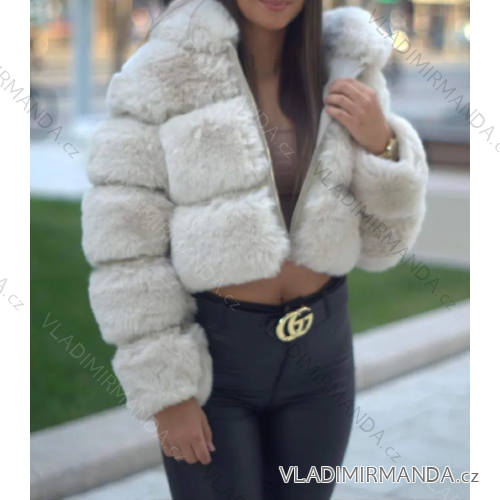 Langes Chiffon-Kurzarmkleid für Damen (S/M ONE SIZE) ITALIAN FASHION IMWGS231048