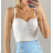 Damen-Crop-Top mit Trägern (Einheitsgröße S/M) ITALIAN FASHION IMPBB239005mo