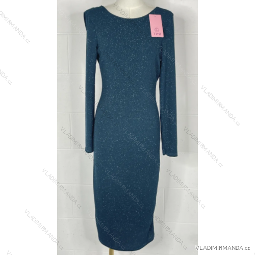 Damen-Langarmkleid (S/M EINHEITSGRÖSSE) ITALIAN FASHION IMPBB23F12333