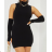 Langes, elegantes Carmen-Kleid für Damen (Einheitsgröße S/M) ITALIAN FASHION IMPBB23C13680