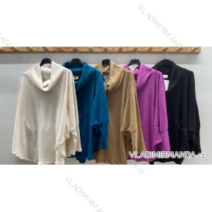 Gestreifter Langarmpullover für Damen (S/M EINHEITSGRÖSSE) ITALIAN FASHION IMPDY23ZS5231