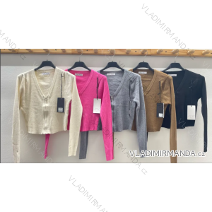 Gestreifter Langarmpullover für Damen (S/M EINHEITSGRÖSSE) ITALIAN FASHION IMPDY23ZS5231