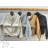 Damen-Lederjacke mit langen Ärmeln (Einheitsgröße S/M) ITALIAN FASHION IMPDY231SSH8223