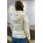 Damen-Lederjacke mit langen Ärmeln (Einheitsgröße S/M) ITALIAN FASHION IMPDY231SSH8223