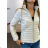 Damen-Lederjacke mit langen Ärmeln (Einheitsgröße S/M) ITALIAN FASHION IMPDY231SSH8223