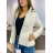 Damen-Lederjacke mit langen Ärmeln (Einheitsgröße S/M) ITALIAN FASHION IMPDY231SSH8223