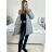 Flauschiger Langarmmantel für Damen (S-3XL) ITALIAN FASHION IMT23001 XL schwarz