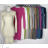 Langarmkleid für Damen (S/M EINHEITSGRÖSSE) ITALIAN FASHION IMPBB232L24157