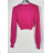 Kurzer Damenpullover mit Knopfleiste und langen Ärmeln (S/M EINHEITSGRÖSSE) ITALIAN FASHION IMPBB23Y22785