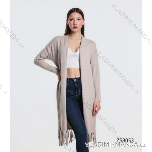 Strickjacke mit langen Ärmeln für Damen (Einheitsgröße S/M) ITALIAN FASHION IMPLI227095