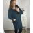 Langärmliges Damenkleid in Übergröße (2XL/3XL EINHEITSGRÖSSE) ITALIAN FASHION IM423610