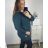 Damen-Strickpullover mit langen Ärmeln (L/XL/2XL Einheitsgröße) ITALIAN FASHION IM423588