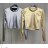 Langarm-Top/Croptop für Damen (S/M ONE SIZE) ITALIAN FASHION IMPLP2386080075