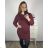 Kleid Oversize Kurzarm Damen (4XL/5XL ONE SIZE) ITALSKÁ MÓDA IM422FLUFF
