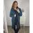 Langarm-Cardigan für Damen in Übergröße (2XL/3XL ONE SIZE) ITALIAN FASHION IM423679