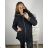 Weste mit Kapuze für Damen (S-2XL) POLISH FASHION PMWB23B218132B schwarz 5XL