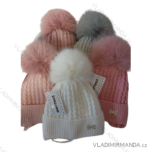Warme Wintermütze für Mädchen 1-3 Jahre) POLAND PRODUCTION PV9231181