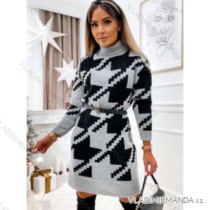 Langärmliges Strickkleid für Damen (Einheitsgröße S/M) ITALIAN FASHION IMWAK23CL5019