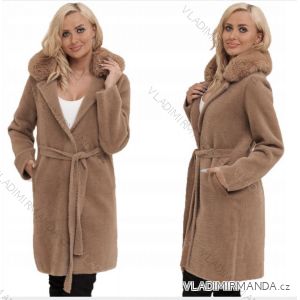 Flauschiger Langarmmantel für Damen (Einheitsgröße S/M/L) ITALIAN FASHION IMWD233932
