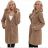 Flauschiger Langarmmantel für Damen (Einheitsgröße S/M/L) ITALIAN FASHION IMWD233932