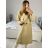 Lange Damen Fleecejacke (SML-XL) ITALIAN FASHION IMD211106   béžová   M