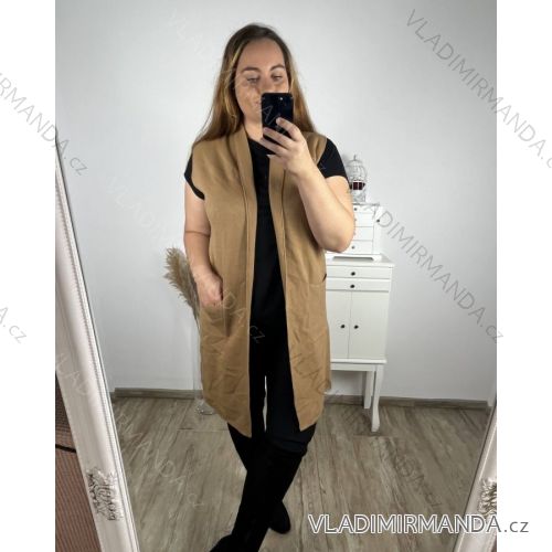 Damenweste (XL / 2XL ONE SIZE) ITALIAN FASHION IMS21345 XL/2XL braun