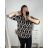 Langarm-Tunika für Damen (2XL/3XL ONE SIZE) ITALIAN FASHION IM323KESY