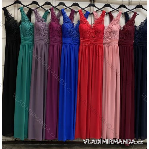 Kleid klassische Kurzarm Frauen (Uni S / M) ITALIAN FASHION IMC20203