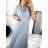 Elegantes Kurzarm-Partykleid für Damen (L/XL EINHEITSGRÖSSE) ITALIAN FASHION IMS233589XL