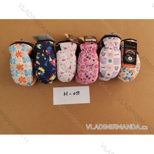 Fäustlinge Skihandschuhe für Mädchen und Jungen (EINZEL-GRÖSSE) TAT FASHION TAT19H-07