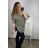 Langarm-Tunika für Damen mit Übergröße (UNI XL-2XL) ITALIAN FASHION IM720050