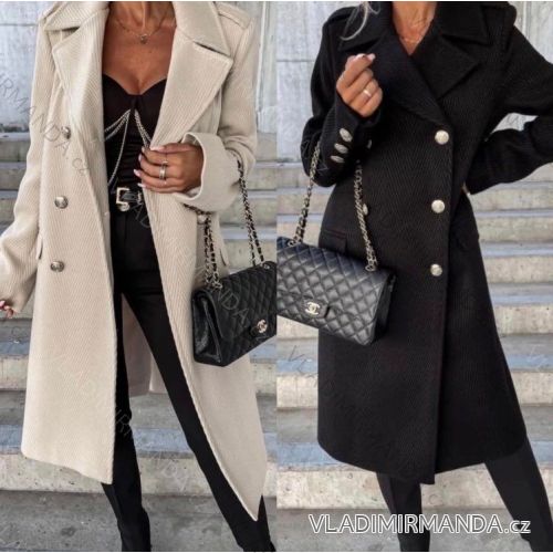 Flauschiger Damenmantel (Einheitsgröße S/M) ITALIAN FASHION IMWKK223668