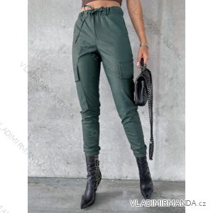Lange Lederhose für Damen (Einheitsgröße S/M) ITALIAN FASHION IMWAD234126