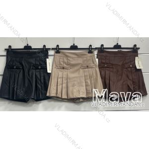 Damen-Shorts mit Kunstlederrock (S-XL) ITALIAN FASHION IMWMY234132