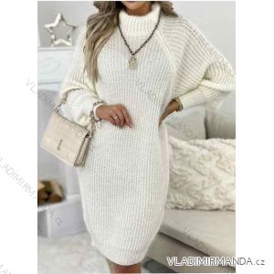 Kleid mit 3/4 Ärmeltasche für Damen (uni sl) ITALIAN Fashion IMWD20529