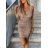 Sommerkleid Carmen aus Musselin für Damen (Einheitsgröße S/M) ITALIAN FASHION IMWE231506