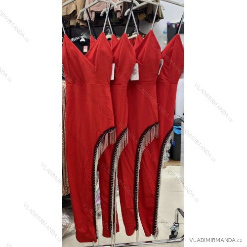 Sommerkleid Carmen aus Musselin für Damen (Einheitsgröße S/M) ITALIAN FASHION IMWE231506