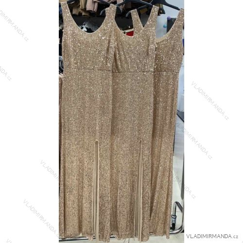 Sommerkleid Carmen aus Musselin für Damen (Einheitsgröße S/M) ITALIAN FASHION IMWE231506
