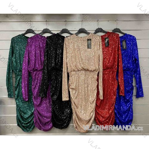 Sommerkleid Carmen aus Musselin für Damen (Einheitsgröße S/M) ITALIAN FASHION IMWE231506