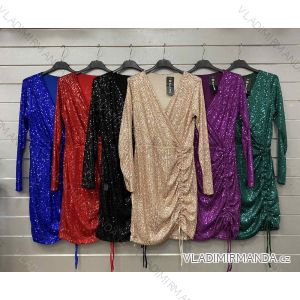 Sommerkleid Carmen aus Musselin für Damen (Einheitsgröße S/M) ITALIAN FASHION IMWE231506