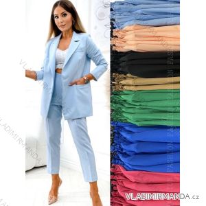 Langes Chiffon-Kurzarmkleid für Damen (S/M ONE SIZE) ITALIAN FASHION IMWGS231048