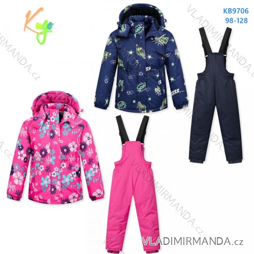Stellen Sie Winterhosen warm und Jacke Kinder warme Jungen und Jungen (98-128) KUGO B303AB