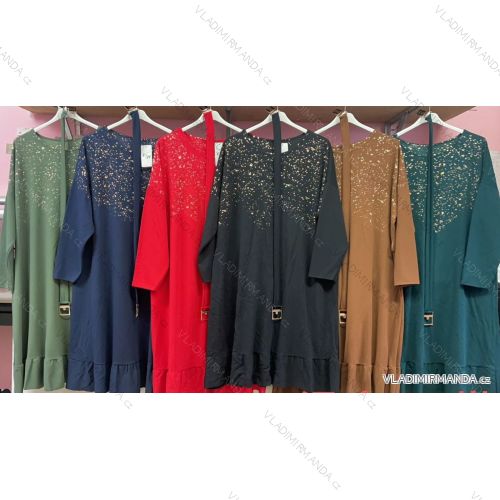 Tunika / Bluse Langarm Damen Oversized (3XL / 4XL ONE SIZE) ITALIAN FASHION IMWQ2191650